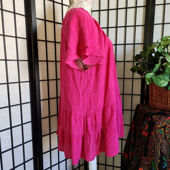 FINAL PRICE Counterparts Sleeveless Pink Top Size 2X - Picture 5 of 10